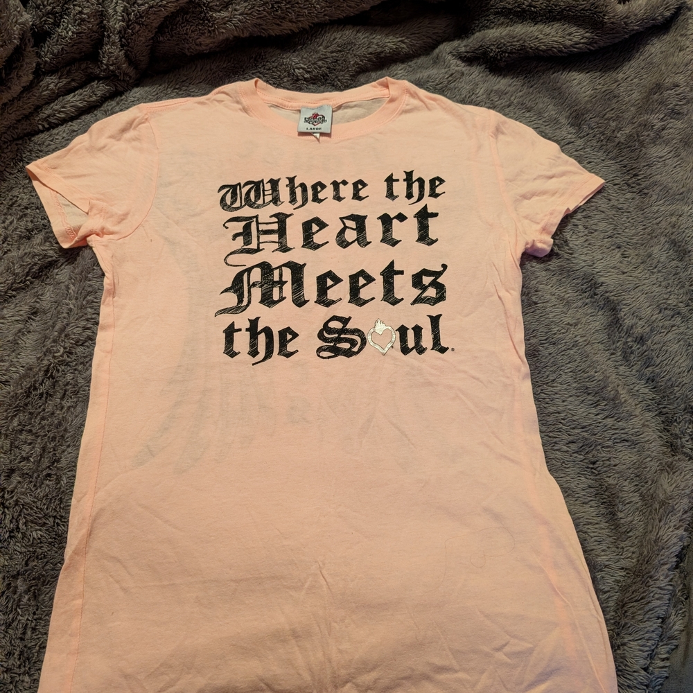 Vintage House Of Blues Pink Graphic Tee - Short Sleeve